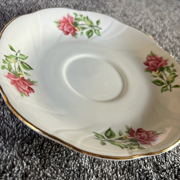 CERAMIC SAUCER MARIA PATTERN FORMALITIES BY BAUM BROS - Picture 5 of 9